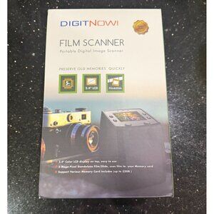 Digitnow! Portable Film Scanner  2.4" LCD & 5MP Image Sensor Preserve Memories